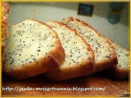 Лимонный кекс с маком