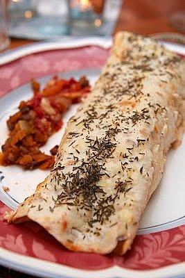 Enchilady z fasolą i soczewicą