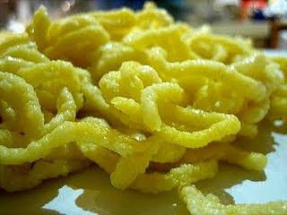 Spätzle szpecle kluseczki mączne tradycyjne