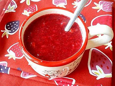 Zupa wiśniowa smak lata