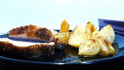 Schab pieczony z glazurą z melasy