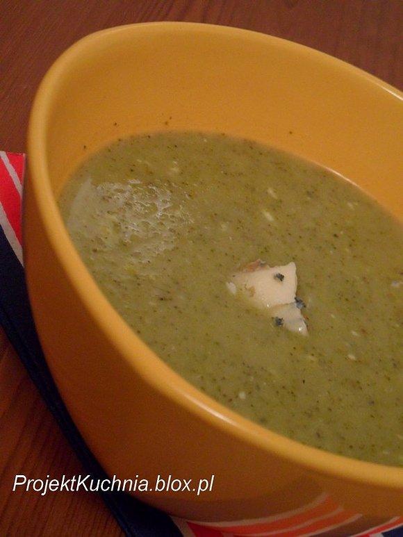 Kremowa zupa brokułowa