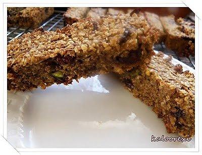 Energetyczne batoniki śniadaniowe granola bars