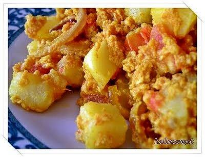 Mamoosa z ziemniaków szybki lunch