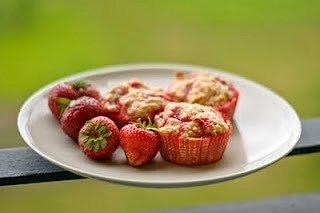 Muffinki z truskawkami