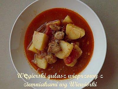 Węgierski gulasz wieprzowy z ziemniakami
