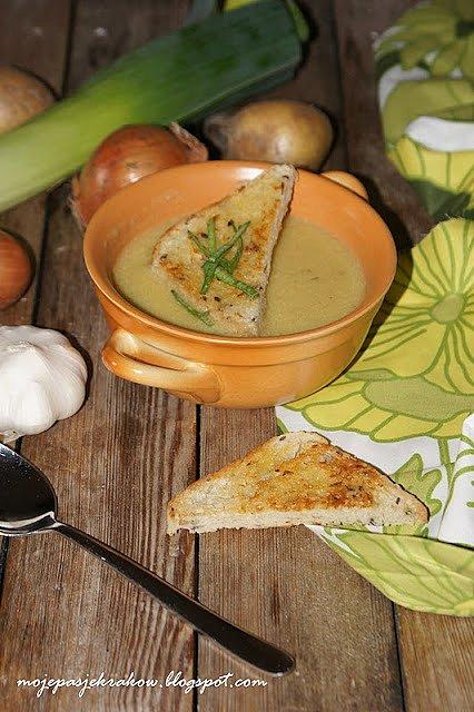 Zupa z duszonych warzyw