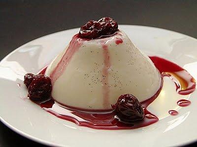 Czterdziesty szósty lekka panna cotta