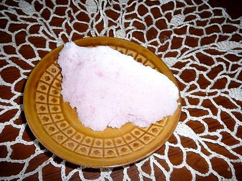 Pianka jogurtowa z musem jabłkowym