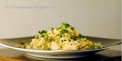 Cytrynowe risotto z kurczakiem