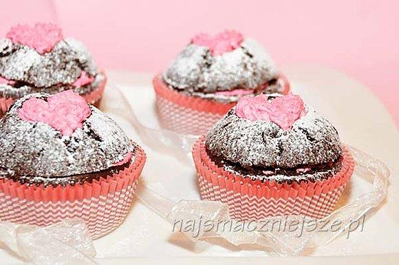 Muffinki na Walentynki
