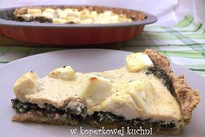 Tarta ze szpinakiem