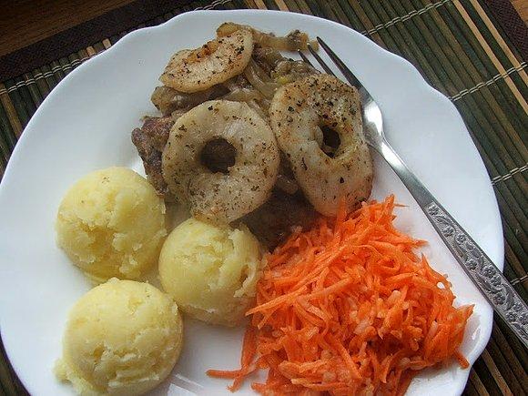 Wątróbka po rajsku