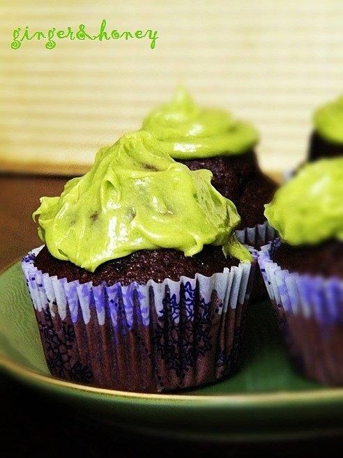 Muffiny czekoladowe z awokado