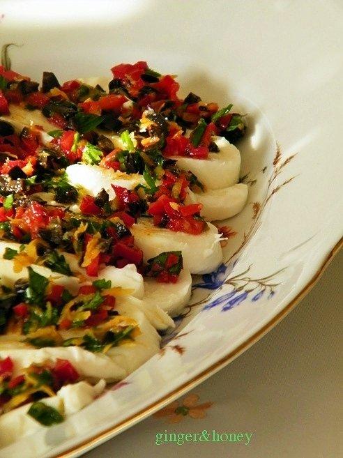 Mozzarella z szaloną gremolatą