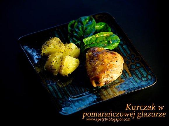 Kurczak w pomarańczowej glazurze