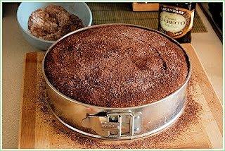 Pyszny tort cappuccino lub tiramisu