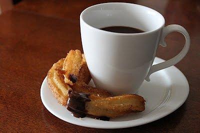 Churros z czekoladą na Tłusty Czwartek