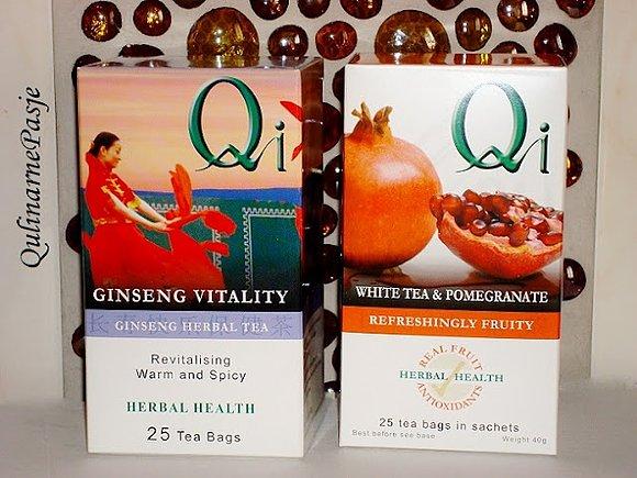 Herbaty organiczne Qi na urodę i zdrowie