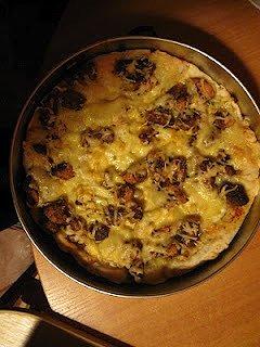 Pizza gyros - domowa wersja na Walentynki