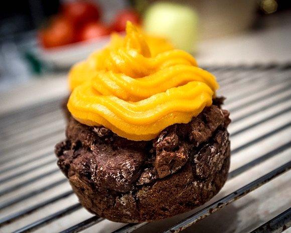 Wytrawne meksykańskie cupcakes z polewą ze słodkich ziemniaków