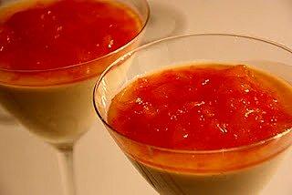 Szafranowa pannacotta - prosty deser na zakończenie świąt