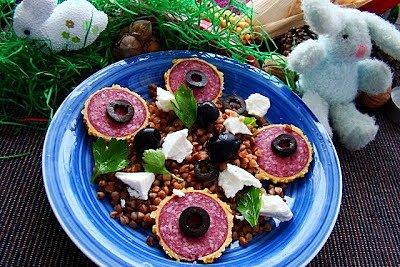 Kasza z salami z parmezanem Zimbo