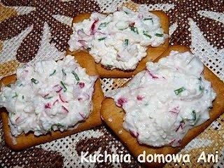 Pasta serowo-rzodkiewkowa