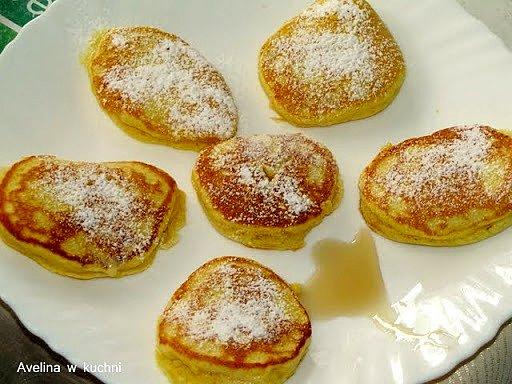 Pomarańczowe placuszki na śniadanie z pomarańczy i mąki