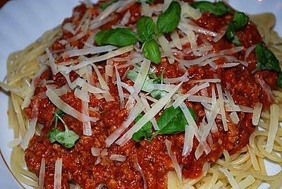 Spaghetti bolognese