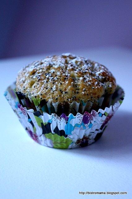 Muffinki cytrynowe z makiem