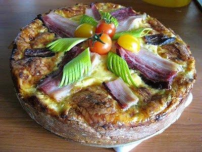 Tort porowy na otrębowym spodzie