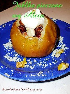 Jabłka pieczone wg Aleex