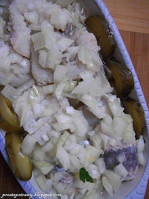 Śledzie w oleju