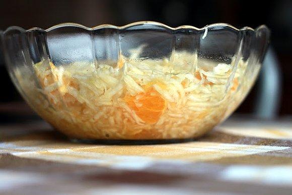 Surówka z selera i pomarańczy
