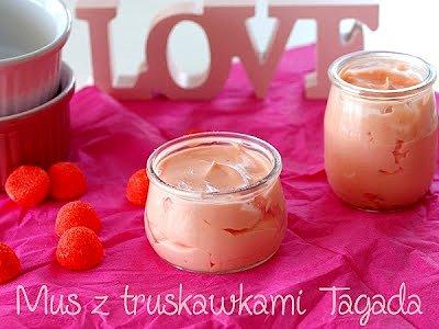 Mus z truskawkami Tagada – prosty deser dla dzieci