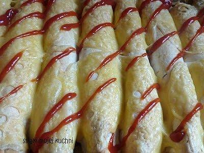 Enchilada z kurczakiem i sosem chili