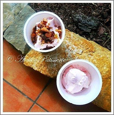 Frozen joghurt z truskawkową nutą