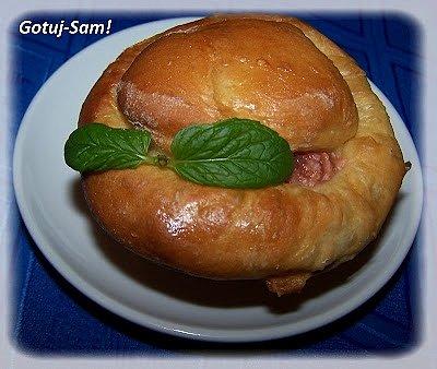 Briosze z dżemem morelowym