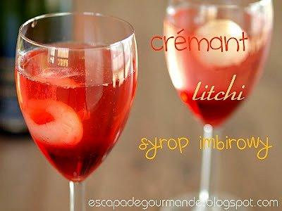 Koktajl liczi z Crémant d'Alsace