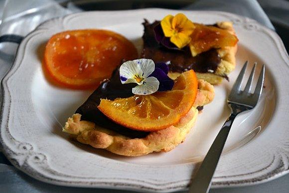 Wielkanocny mazurek czekoladowo-pomarańczowy