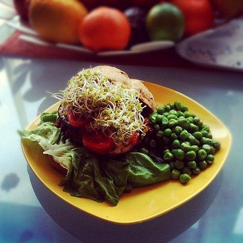 Tofuburger na lepsze samopoczucie