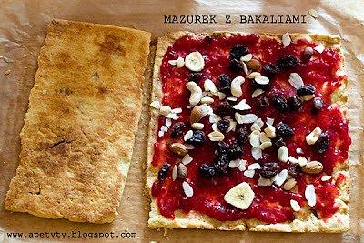 Mazurek z bakaliami