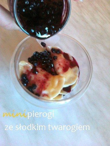 Pierogi na słodko z twarożkiem i cynamonem