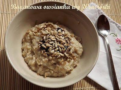 Bananowa owsianka