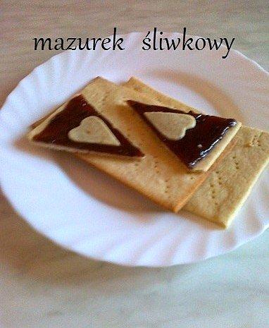 Słodko-kwaśny mazurek pyszny wielkanocny deser