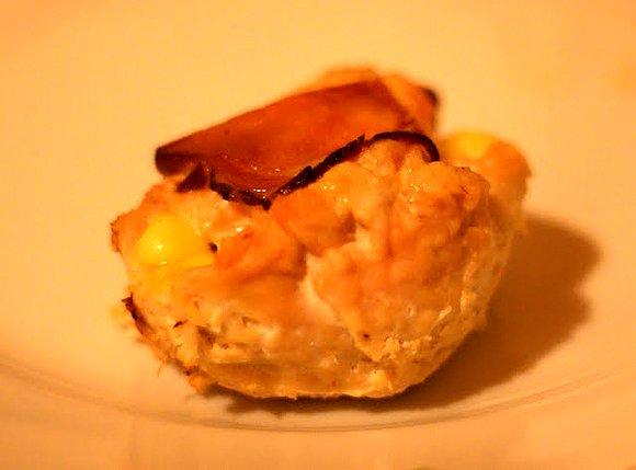 Kurczak nadziewany w muffinowej formie