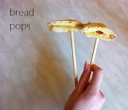 Bread Pops - smaczne przekąski na patyku z resztek pieczywa, warzyw i serów
