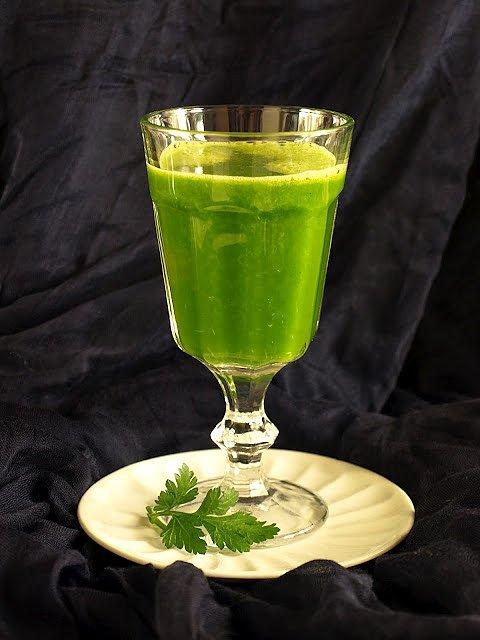 Shake pomarańczowo-pietruszkowy