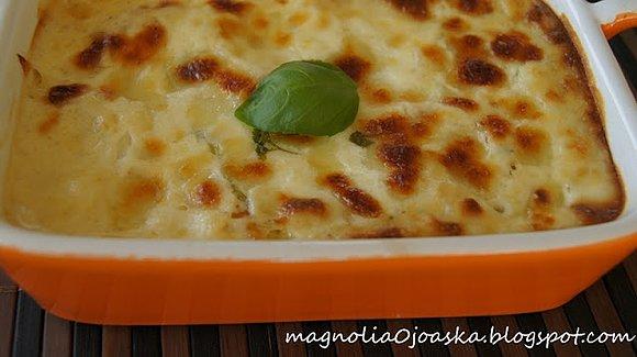 Aromatyczna zapiekanka z ryżem Basmati, kurczakiem i warzywami